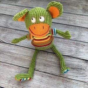 ❌ SOLD ❌ 13" MAISON CHIC CORDUROY GREEN MONKEY